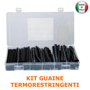 Kit 100 Guaine Termorestringenti Nere